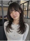 大分ハッシュカット韓国レイヤーカットワンホンヘアヨシンモリ