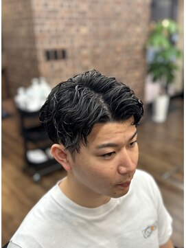 ロッソ(Rosso) 2ブロック×メンズパーマ