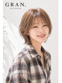 おとなカジュアル・ウルフボブスタイル