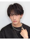 MEN’S HAIR/サーフカール/センターパート/名駅/2名古屋4