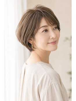モリワキ 藤が尾店の写真/白髪を隠すだけじゃない。透明感とツヤを叶える、大人の上品グレイカラー