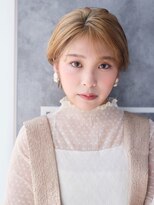 カイノ 中百舌鳥店 (KAINO) 透明感ベージュのコンパクトショート