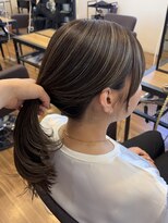 ノラキチジョウジ(NORA KICHIJOJI)&nbsp;サーフガールハイライト海外風ハイライトレイヤーカット朝ラク