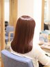 【平日＆女性限定】ミディアムヘア用☆Jrスタイリスト専用/縮毛矯正＆カット