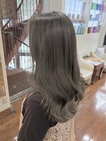 モア 下通店(MORE) Olive beige/ハイライト/オリーブベージュ/ブリーチ