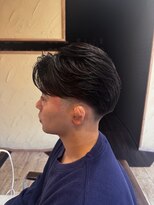 ヘア ロンドン カフェ(HAIR LONDON CAFE) 毛流れニュアンスパーマ