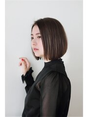 ～mod's hair～やわらかストレートボブ