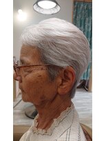 ヘアー ガーデン アンジュ(hair garden Ange)&nbsp;グレーヘアーカット