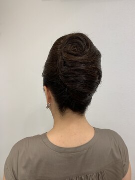 ディーカラー D-COLOR クラシカル夜会巻き