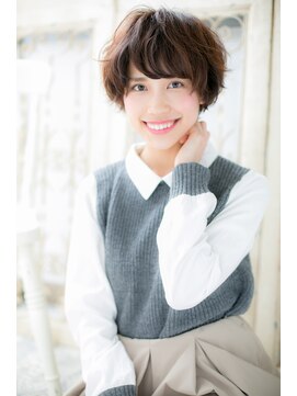 美容室 ファクト(fact) 高崎★ラブカジュアル★フェミニンショートA