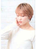 ソア 武蔵小杉(SOAR) ピンクグレージュボブルフ耳かけショートクールショート小顔ボブ