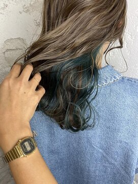 プライズ アイリス 池袋東口店(prize Iris) インナーカラー池袋20代30代40代￥15400