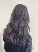 【高階】ナチュラルハイライト×アッシュグレー
