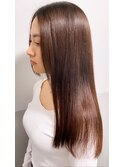 〈mielhair新宿〉艶　ストレート　髪質改善ULTOWA