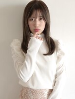 アヌーク トケ(AnouK TOKE) 【AnouK-TOKE-】ナチュラルロング×グレージュ