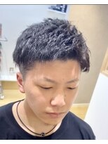 モッズヘアメン 札幌月寒店(mod's hair men) ツイスパアップバングショート