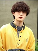 ウェーブマッシュ 【刈り上げツーブロックマッシュ】