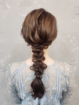 エフェ(effet) ゆるっとポニー編み