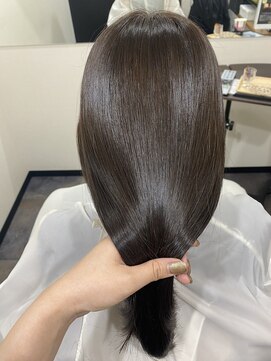 ベルポ(Bellpo) 柔らかいマロンベージュカラー30代40代50代/髪質改善/浦和美容室