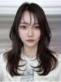 ワンホンヘア/韓国ヘア/前髪[レイヤーカット/渋谷]