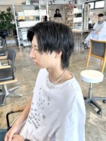 ザ オーダー(THE ORDER)&nbsp;センターパートウルフカットメンズ刈り上げ束巻アイロンセット