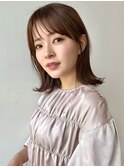 くびれ/ミディ/イメチェンヘアスタイル/似合わせカット