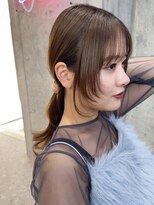 シーシンジュク 新宿南口(Sea shinjuku)&nbsp;韓国風前髪×レイヤーカット【髪質改善/新宿/レイヤーカット】