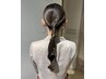 【SALLY指名限定】金箔orリボン付き　ヘアアレンジ（早朝OK）　￥6600