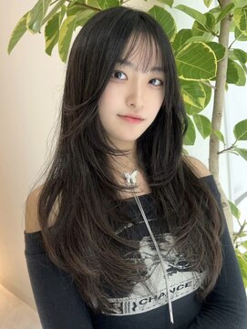 ヨロ 上野(YOLO) ハイライトカラーミルクティーベージュケアブリーチダブルカラー