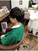 ツーブロックマッシュ