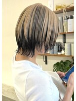 ソソ(soso)&nbsp;【soso 伊勢田】ショートウルフ×アンブレラ【横浜/ブリーチ】