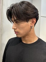 ニコ トウキョウ(nico TOKYO)&nbsp;メンズ/センターパート/ニュアンスパーマ/シースルーマッシュ