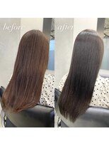 サロウィン 池袋(SALOWIN)&nbsp;【 before & after 】美髪縮毛矯正 × 髪質改善 #217