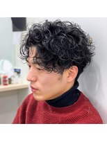 グリット オオサカ(GRIT osaka)&nbsp;ツイストスパイラルパーマメンズパーマツイストパーママッシュ