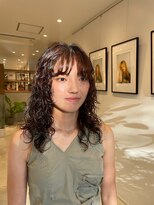 シアン 矢場町店(CYAN.)&nbsp;レイヤー×ロングヘア×スパイラルパーマ