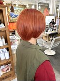 艶感オレンジカラー