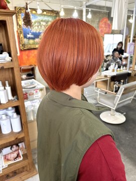 ユイマァル 倉敷店(YUIMARL) 艶感オレンジカラー