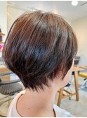 30代40代50代◎大人ナチュラルショートボブ