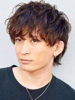 カインド 南青山(hair&make up KIND)&nbsp;ニュアンスパーマ　メンズウルフ　ビジネスマンヘア