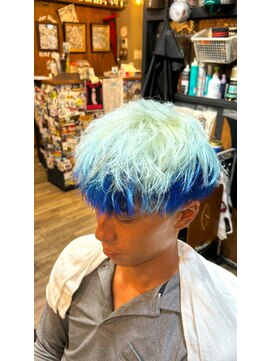 バーバー スタジオ ラフテル(Barber Studio RAFTEL) 二色の喝采