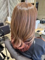 コンファミール(Confamille)&nbsp;ピンクベージュ/裾カラー