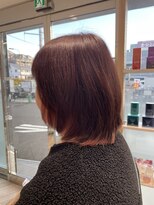 アッシュ 宮前平店(Ash) 薄ピンクインナーカラー