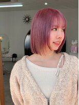 デビュー ヘアーメイク&nbsp;黒髪/ボブルフ/ネビージュ/小顔/ワンレン/宜野湾/髪質改善/前髪