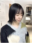 【Meenaハザマ】顔周りレイヤー×外ハネボブ