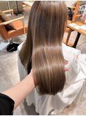 ◎ 透明感ハイライト*明るめミルクティベージュ◎