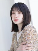 【中野葵穂】外はねボブ　顔まわりレイヤー　髪質改善