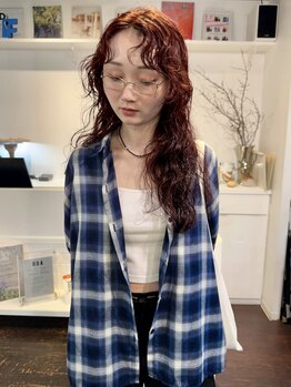 テラス(terrace)の写真/【terrace＊オススメ】柔らかいパーマスタイルが魅力◎ケアクリームパーマで、あなたの魅力を引き出す☆