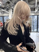 ペレ 梅田(PELE) くびれヘア/アプリコットオレンジ/夏のヘアアレンジ/梅田