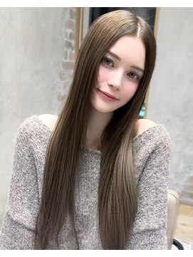 アフロート ルヴア(AFLOAT RUVUA) 彩*前髪2wayスタイルは秋でも人気です♪新宿20代30代顔周り韓国