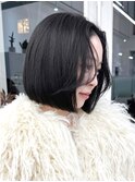 韓国ワンホンヘア顔まわりタッセルカット堀江